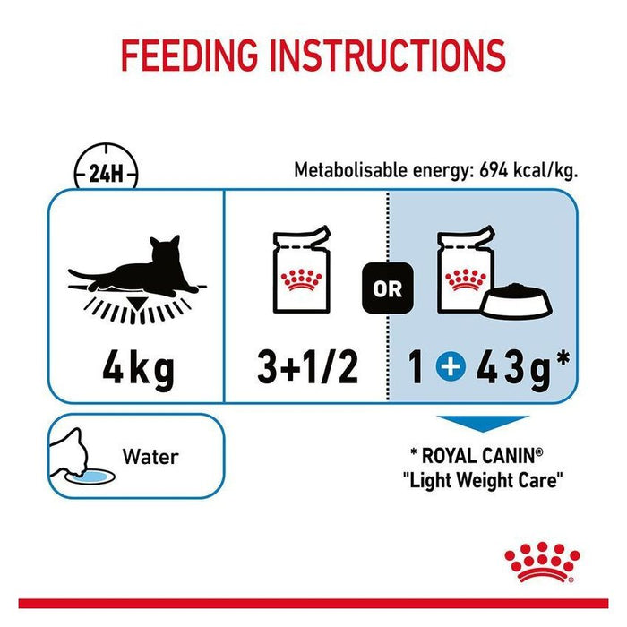 طعام رطب للقطط للتحكم بالوزن، 12×85غ من ROYAL