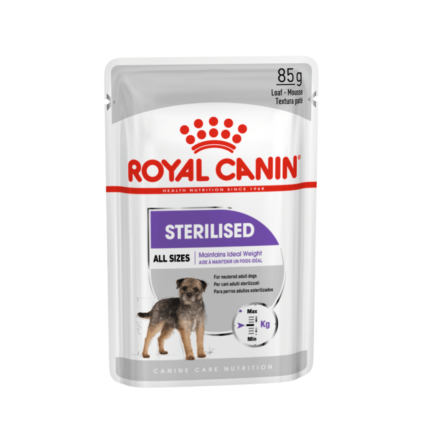 ROYAL Love Wet Food for Sterilized Dogs, 12 x 85g