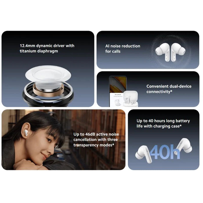 سماعة أذن ريدمي بودز 5 لاسلكية، بلوتوث