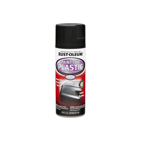 دهان رش بلاستيك فضي 12 أونصة للأثاث RUST-OLEUM