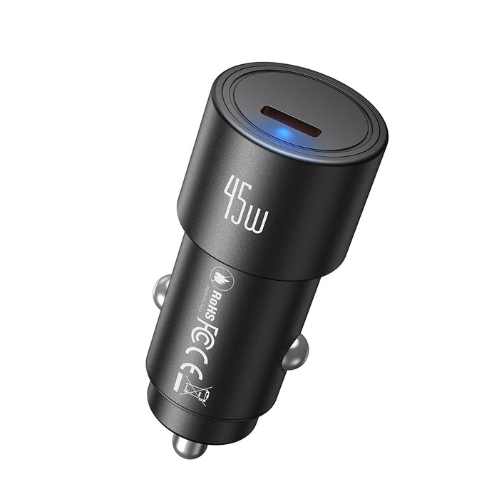 شاحن سيارة سريع 45 واط 1C مع مخرج USB-C وأداء عالي في تصميم مدمج من Mcdodo