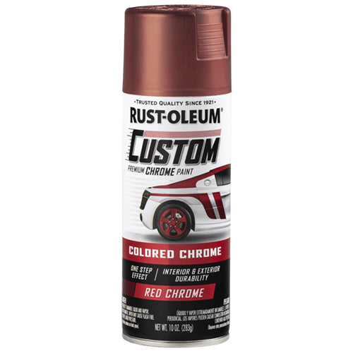 دهان رش سيارات كروم أحمر لجاذبية وتألق من RUST-OLEUM