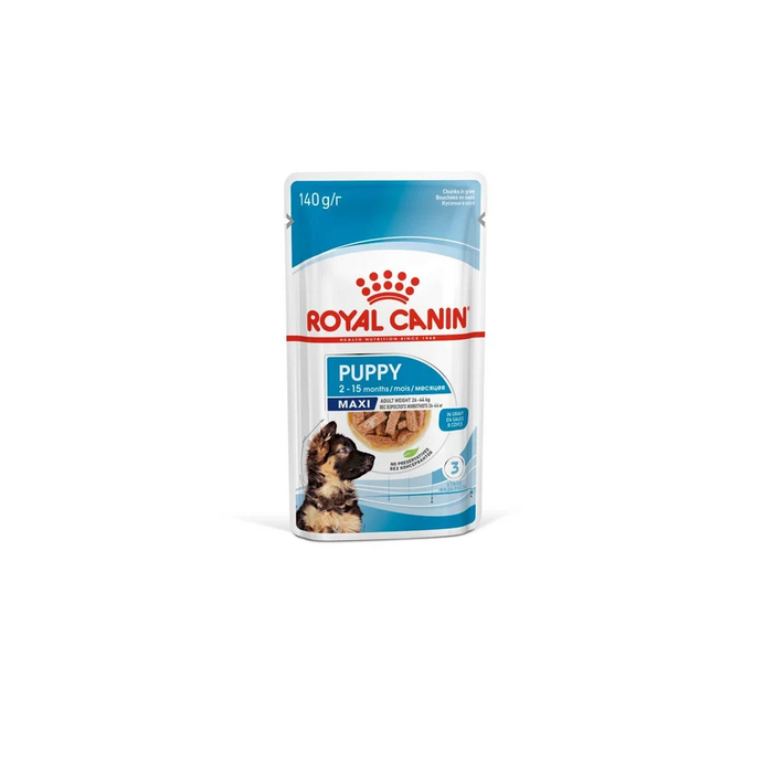 ROYAL Large Breed Puppy Gravy Wet Food, 10 x 140g