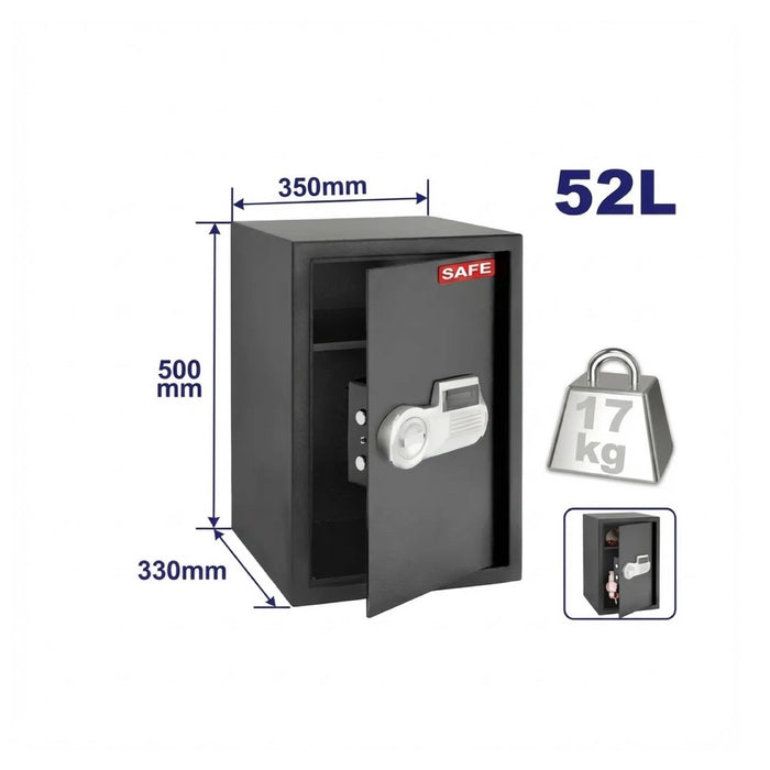 Electronic safe in several sizes from EMTOP 