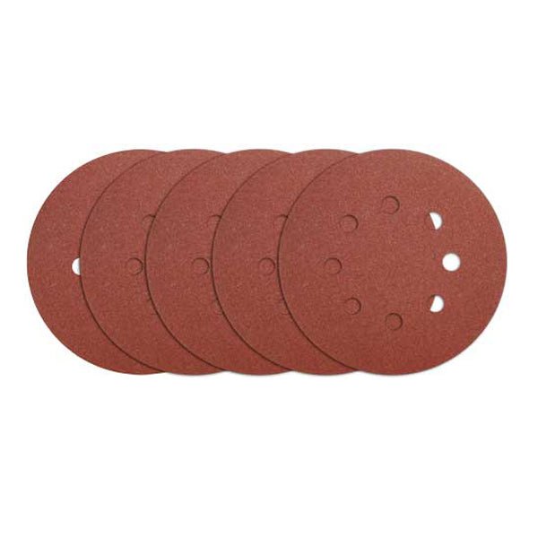 طقم أوراق صنفرة دائرية انكو 150 ملم 5 قطع (P80/P120)