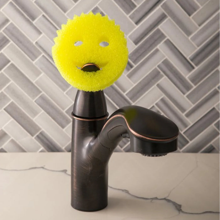 إسفنجة سكراب دادي الأصلية لتنظيف الأطباق والأسطح بفعالية وأمان من Scrub Daddy