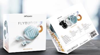 سماعات لاسلكية فلاي بودز 3 (FlyBuds 3) بلوتوث 5.3 وبطارية تصل 30 ساعة من HiFuture