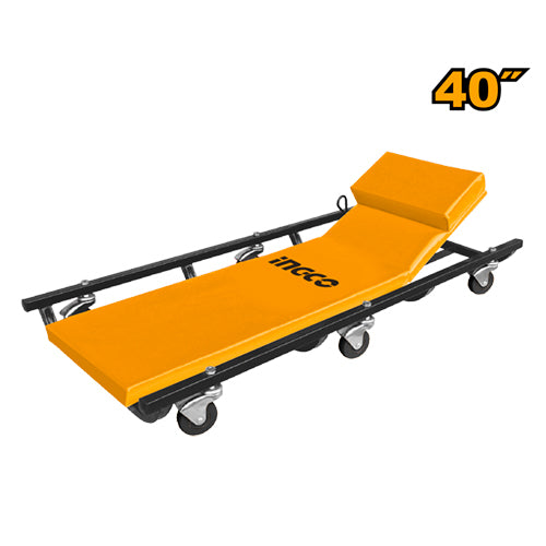 تخت ميكانيكي متحرك 40 من إنكو، وزن 7.2 كغم، أبعاد 1025\*425\*110 مم وسهل النقل. من INGCO