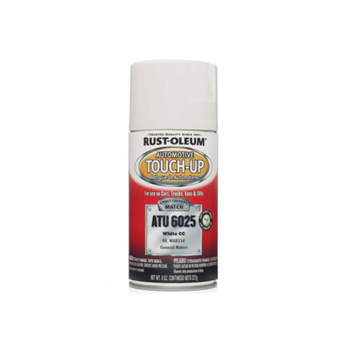 دهان رش أبيض 8 أونصة جي إم أوتو جفاف سريع RUST-OLEUM