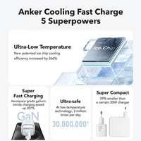 شاحن A2699L11 20W بمنفذ USB-C للشحن السريع أسود من Anker