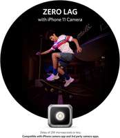 فلاش LED لـ iPhone لتحسين الإضاءة - رمادي غامق من Anker