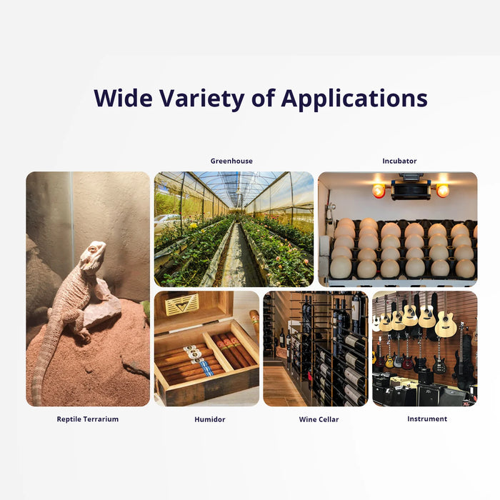 حساس الذكي لدرجة الحرارة والرطوبة بشاشة LCD من سونوفSONOFF