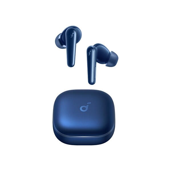 سماعات لاسلكية ANC 3.0 بوضوح استثنائي ودعم Dolby Audio ازرق منAnker