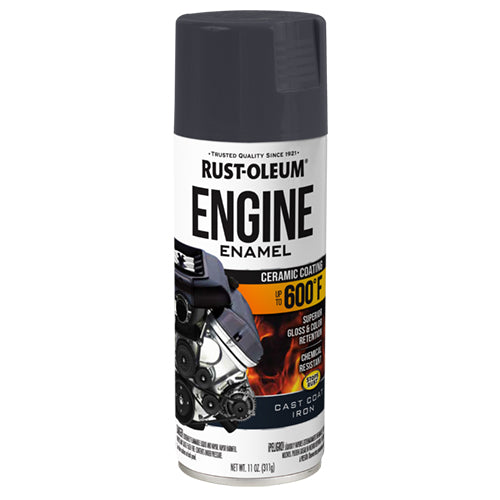 دهان رش حراري كاست حديد 600°F للسيارات RUST-OLEUM