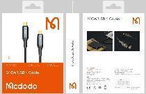 كابل USB4.0 نوع C إلى نوع C بقدرة 240 واط وطول 1.2 متر لشحن سريع ونقل بيانات عالي السرعة من Mcdodo