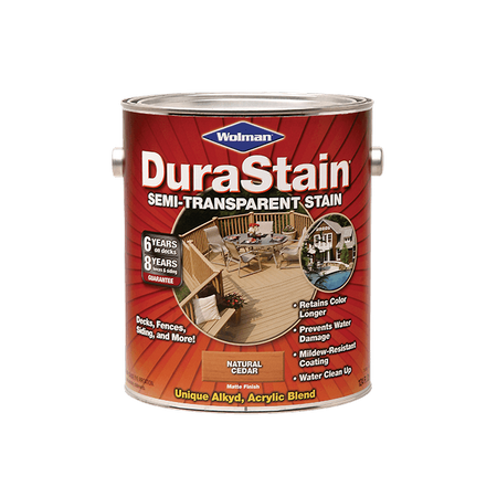 دهان وحماية الخشب الخارجي ديوراستين لون سدر سعة 1 جالون من Rust-Oleum