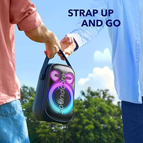 سماعة A33A1Z11 Anker Soundcore Rave Neo 2 أسود 80W ستيريو مع USB لشحن من Anker