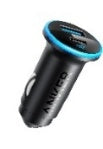 شاحن سيارة أنكر 323 منفذ Type-C بقدرة 52.5 واط مع تقنية PowerIQ 3.0 من Anker