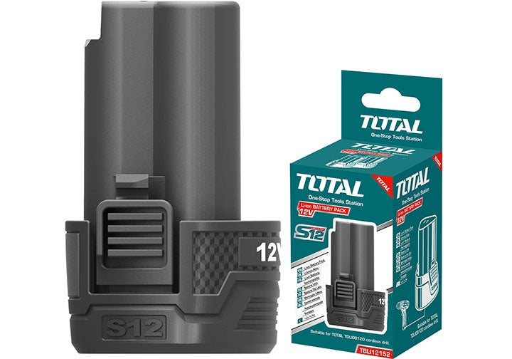 بطارية 12 فولت 1.5 أمبير ليثيوم أيون Type-C مناسبة لأدوات S12 مع تصميم مضغوط