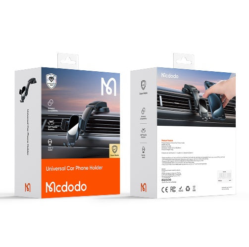 حامل هاتف سيارة عالمي بحجم 70.85*127.2*105.69 مم وكوب شفط معزز للدوران 360 درجة من Mcdodo