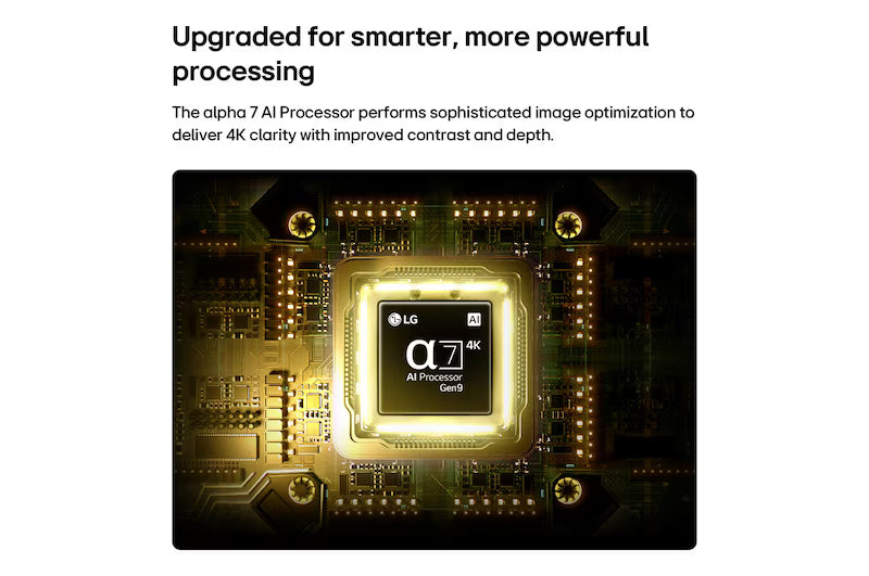 تلفزيون LG NANO 4K UHD AI NU84 Smart TV 2026 الذكي مقاس55 بوصة