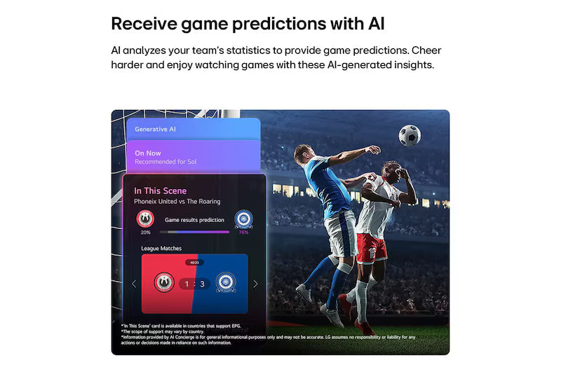 تلفزيون LG NANO 4K UHD AI NU84 Smart TV 2026 الذكي مقاس75 بوصة