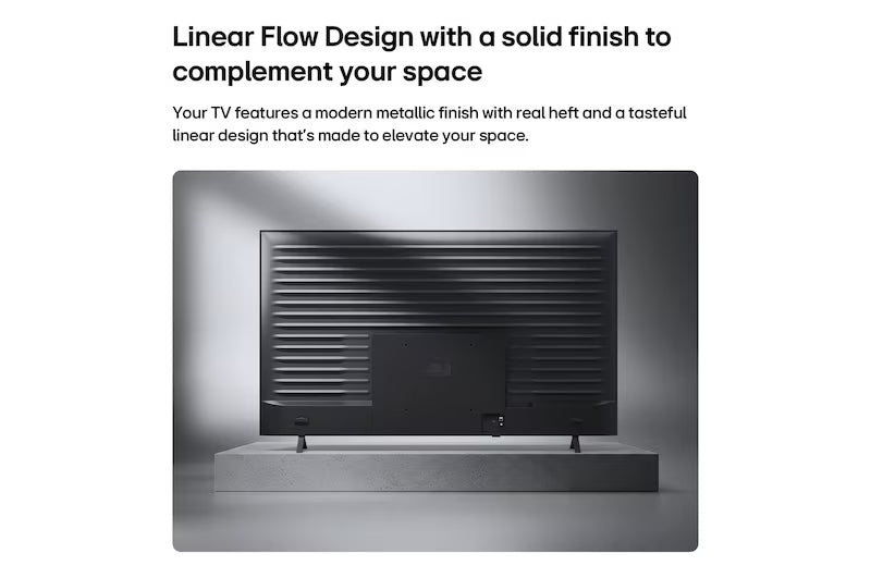 تلفزيون LG NANO 4K UHD AI NU84 Smart TV 2026 الذكي مقاس75 بوصة
