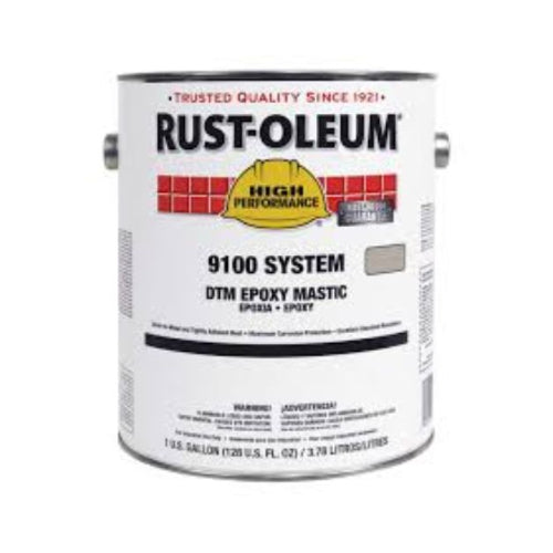 طلاء ايبوكسي نظام 9100 لون أزرق مقاوم للماء والزيوت من Rust-Oleum