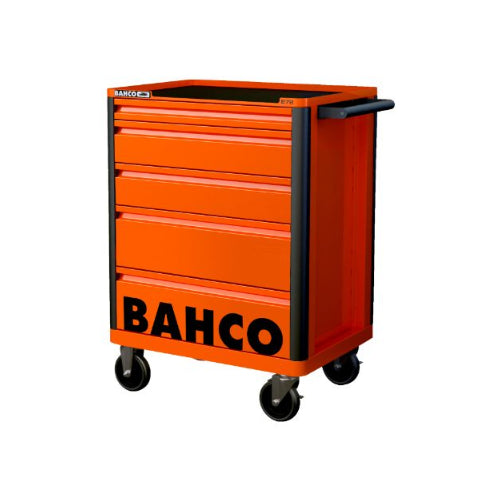 خزانة عدة 5 جوارير برتقالي E72 من BAHCO بتصميم مريح ومتانة عالية