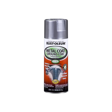 دهان رش ميتال فضي 11 أونصة مقاوم للحرارة RUST-OLEUM