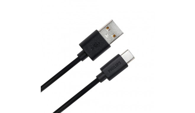 كابل فيليبس USB-A إلى USB-C 1.2 متر شحن سريع ونقل بيانات موثوق
