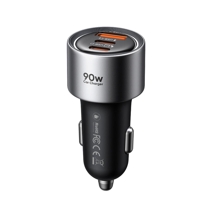شاحن سيارة 90 واط 2 USB-C + 1 USB-A يدعم الشحن السريع حتى 3 أجهزة بنفس الوقت من Mcdodo