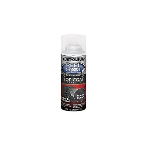 دهان رش مطاطي للسيارات قابل للتقشير شفاف لحماية الطلاء سعة 11 أونصة من Rust-Oleum