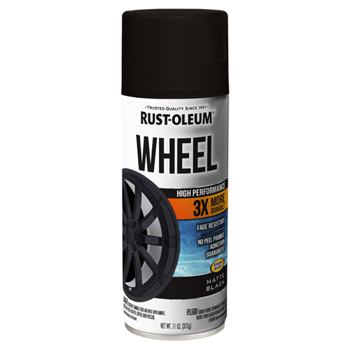 دهان رش جنوط 3X أسود مطفي سعة 400 مل من RUST-OLEUM