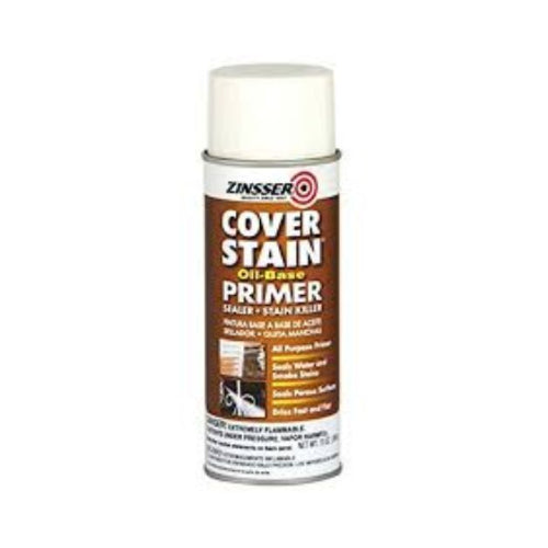 دهان أساس برايمر بخاخ مانع ومغطي للبقع لون أبيض سعة 26 أونصة من Rust-Oleum