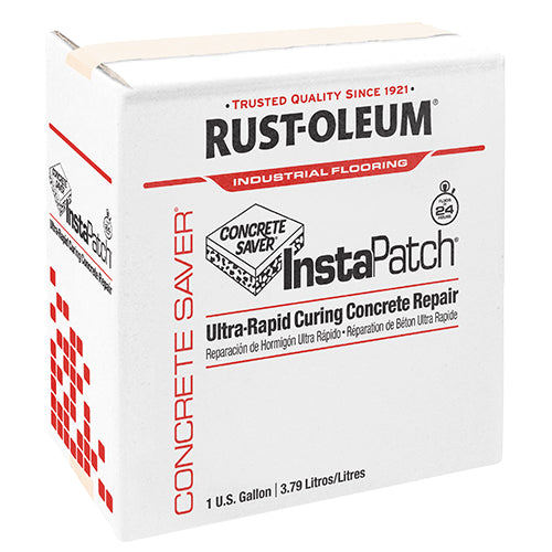 طقم معجون إيبوكسي إصلاح شقوق الأسمنت والخرسانة انستا باتش سعة 1 جالون من Rust-Oleum
