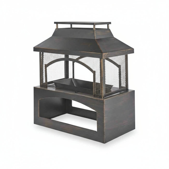 موقد حديقة خارجي Gardenline من الحديد المقاوم للتآكل يستوعب 14 شخصًا