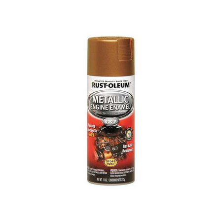 دهان رش موتور نحاسي 12 أونصة مقاوم للغاز RUST-OLEUM