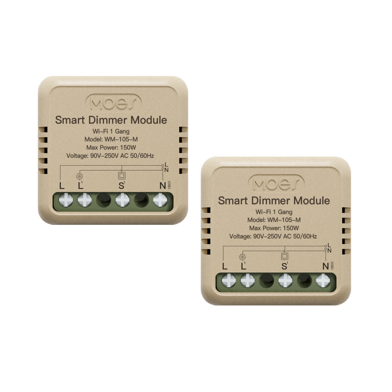 Mini Hidden Smart Switch - 150W - Wi-Fi Mini Hidden Smart Switch - 150W - Wi-Fi