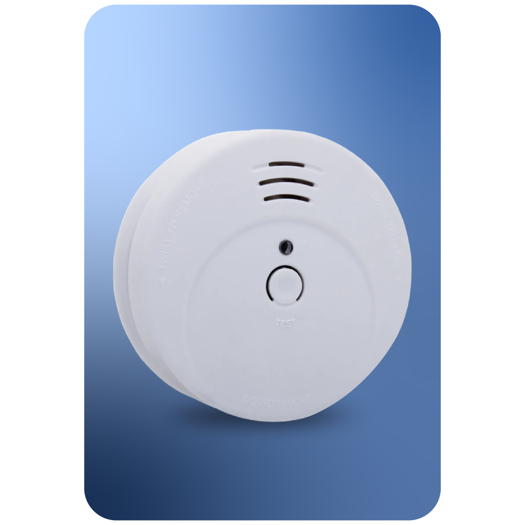 كاشف دخان وتسريب غاز