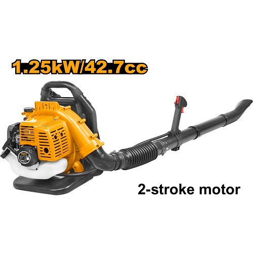 بلور بنزين نفخ على الظهر انكو سعة 427CC مع تصميم مريح لمحرك قوي 2-Stroke من INGCO