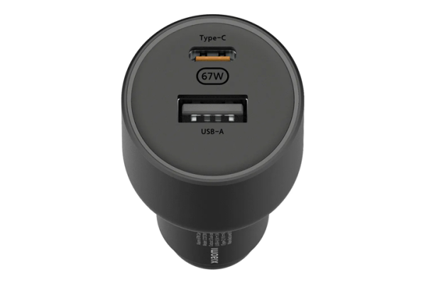 شاومي شاحن سيارة  67W GaN (USB-A + Type-C)