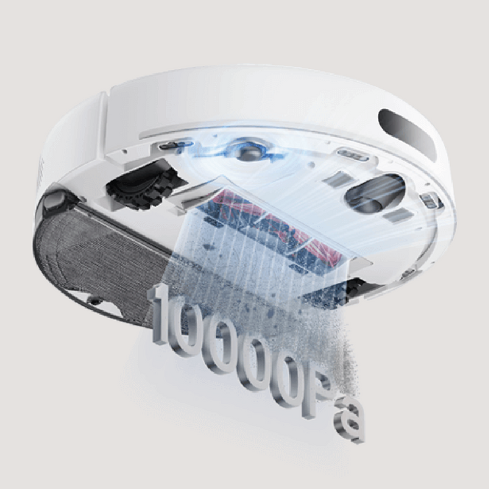 مكنسة روبوت شاومي S40 EU بقدرة شفط 10,000 باسكال وبطارية 5200 مللي أمبير