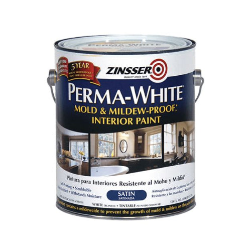 دهان داخلي مقاوم للعفن والفطريات للحمامات (Perma-White) سعة 5 جالون من Rust-Oleum