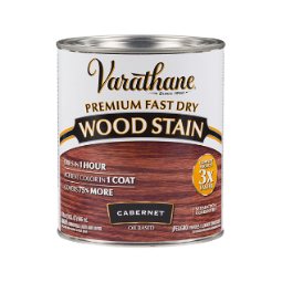 صبغة خشب سريعة الجفاف فاراثين (Varathane) لون كابيرنيت سعة 1/4 ليتر من Rust-Oleum