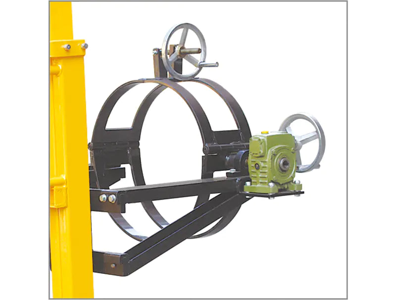 رافعة براميل يكسلين YTD-35 هيدروليكية سعة 350 كجم مع دوران 360°