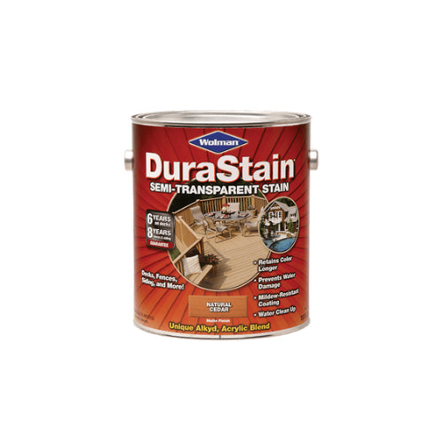 دهان وحماية الخشب الخارجي ديوراستين لون سدر سعة 1 جالون من Rust-Oleum