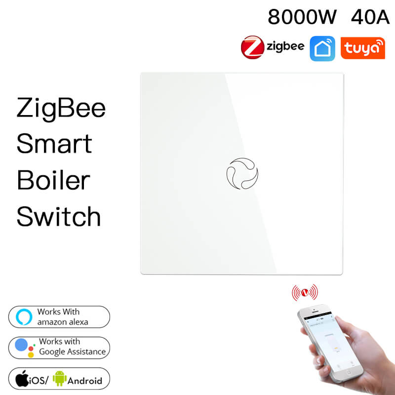 20A Zghebi - Smart Switch - Boiler - EU Type - White