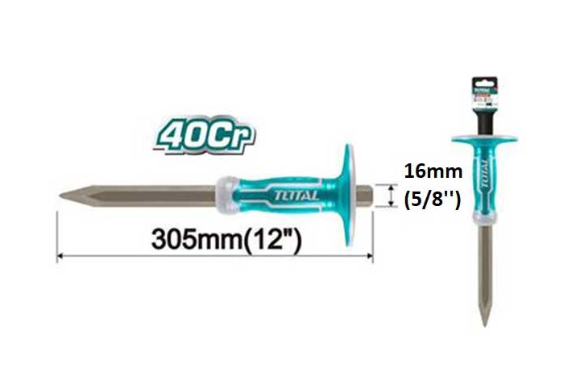 Total chisel 16 mm * 30 cm — جعفر شوب