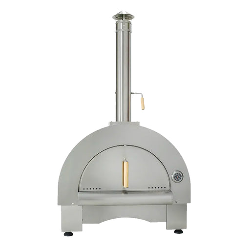 Table Wood Pizza Oven with Black Top Bashiti Hardware